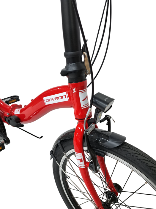E-BIKE DEVRON 20124, 284MM, ROSU [5]