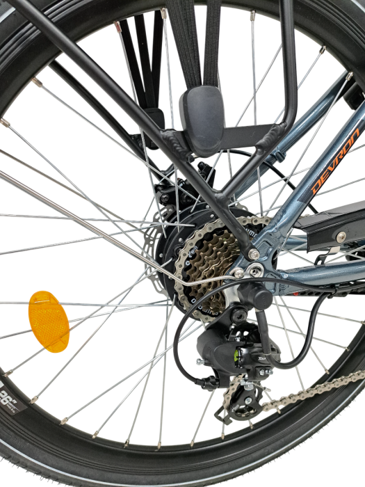E-BIKE DEVRON 26124, 425MM, GRI PETROL [9]