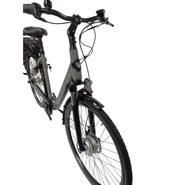 Bicicletta Elettrica Corwin 28124 - 28 Pollici, L, Grigio [2]