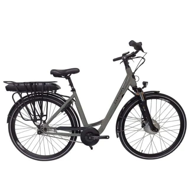 Bicicletta Elettrica Corwin 28124 - 28 Pollici, L, Grigio [1]