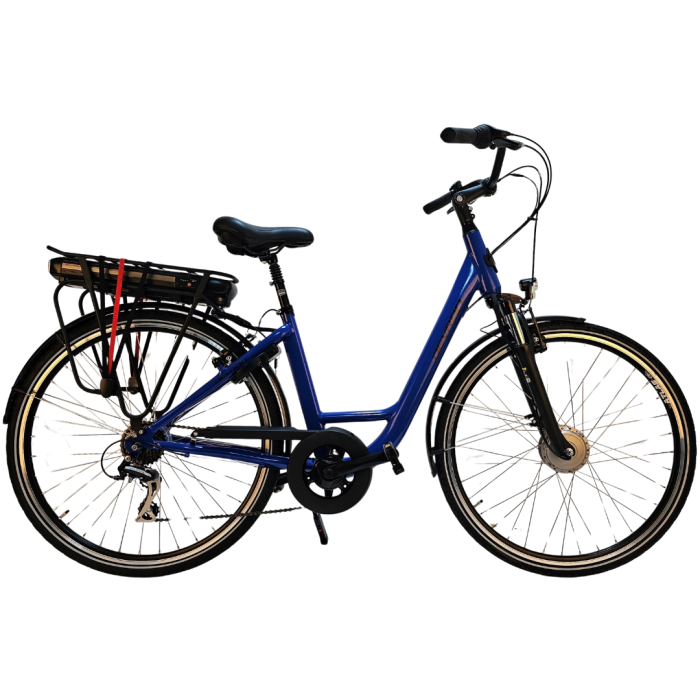 Bicicleta electrica Devron 28220 - 28 inch, M, Albastru [1]
