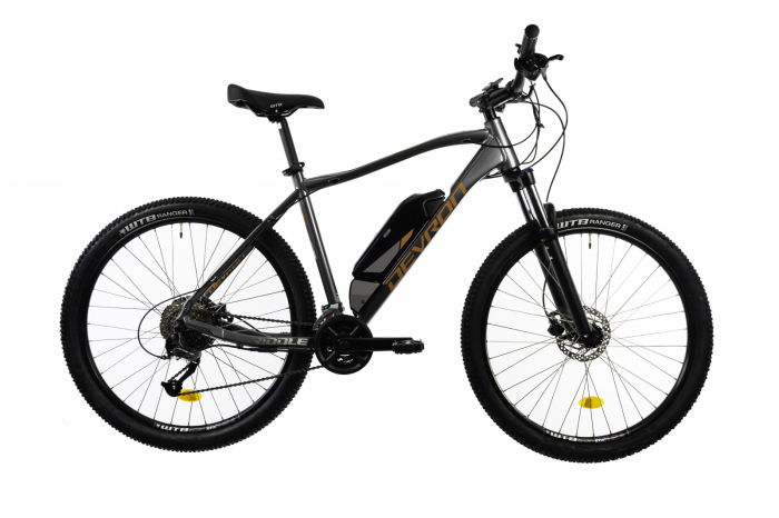 Bicicleta Electrica Devron Riddle M1.7 - 27.5 Inch, 520 mm, Gri [1]