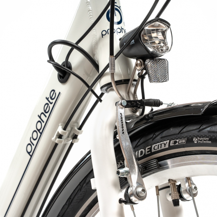 Bicicletta elettrica Prophete 52421 - 28 Inch, M, Bianco [6]