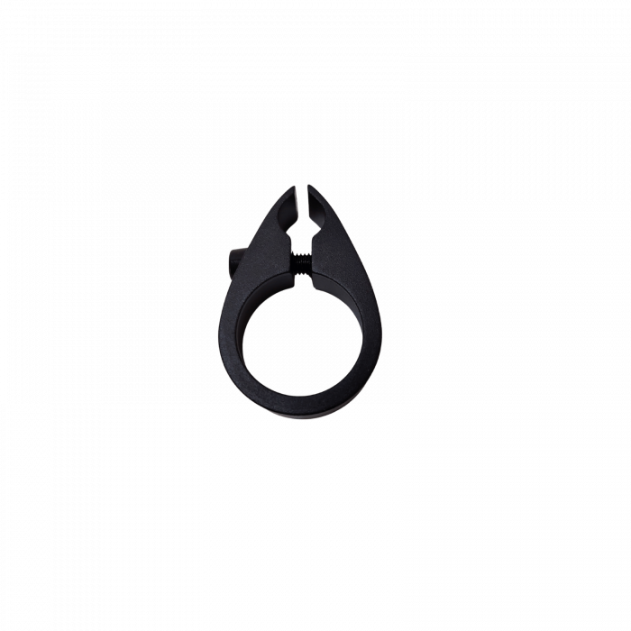 Sattelklemme SC-CU2 31,8 mm Schwarz – Aluminium, Ohne Logo, für Eco Comfort E-Bikes MY2022 [1]