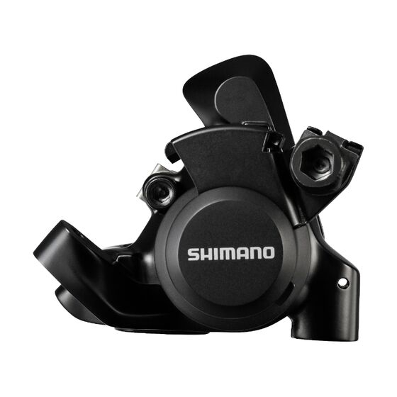 Front brake ABRRS305F6RF, cable type disc brake, with L02A resin pads (with fins), with bracket for 160 mm rotor, black [1]