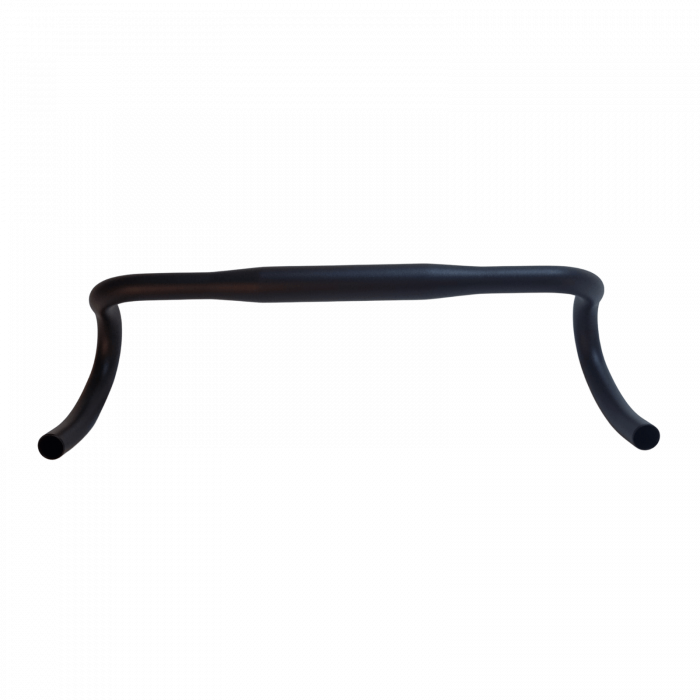 Gravel Handlebar – 460 mm, Alloy, Black Finish [1]