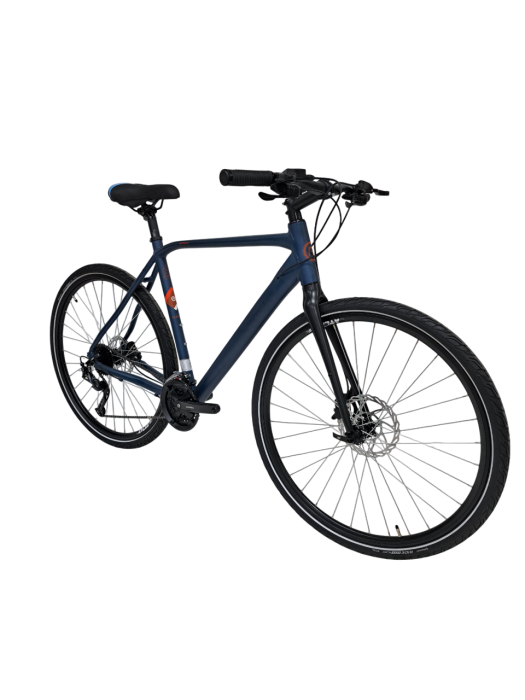 Bici da Strada Graveler Man – 28 Pollici, L, Blu/Nero [2]