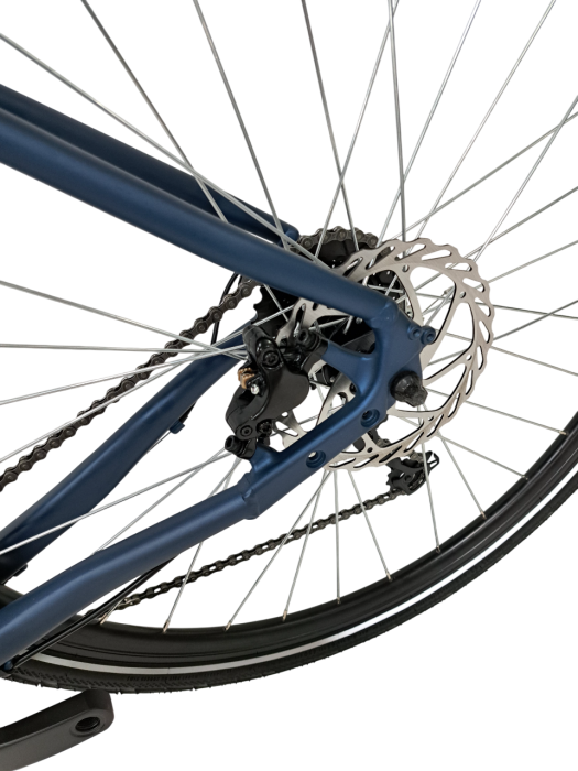 Bici da Strada Graveler Man – 28 Pollici, L, Blu/Nero [6]