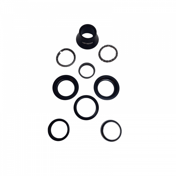 Serie sterzo FSA No.10, 1 1/8", con H2079D26.2 mm, senza gabbia dell’olio, con logo FSA [1]