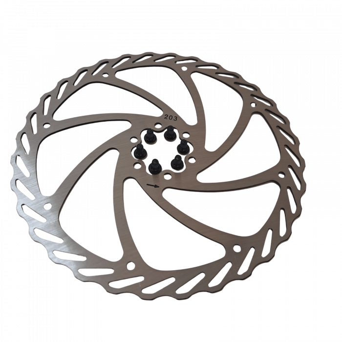 JAK 203 mm Brake Disc, 6-Bolt Rotor [1]
