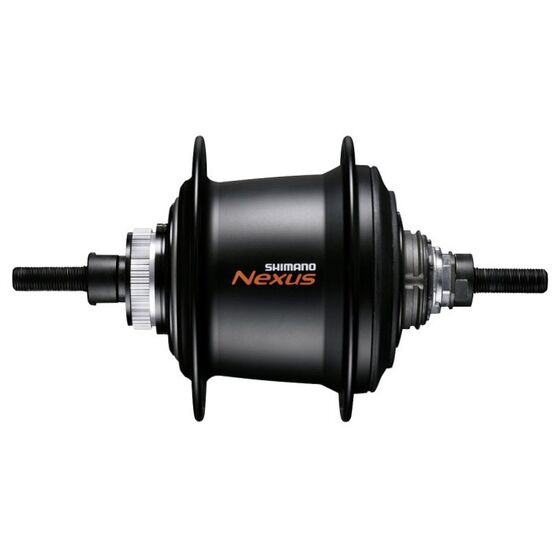 Mozzo con cambio interno, SG-C3001-7D, NEXUS, 7 velocità, per freno a disco Center Lock, 36H, 135x187 mm, senza copertura per il supporto del rotore, sfuso, nero – SHIMANO [1]