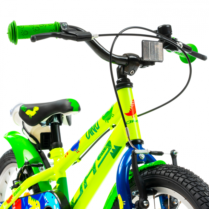 Kids Bike DHS Dino - 16 Inch, Green [8]