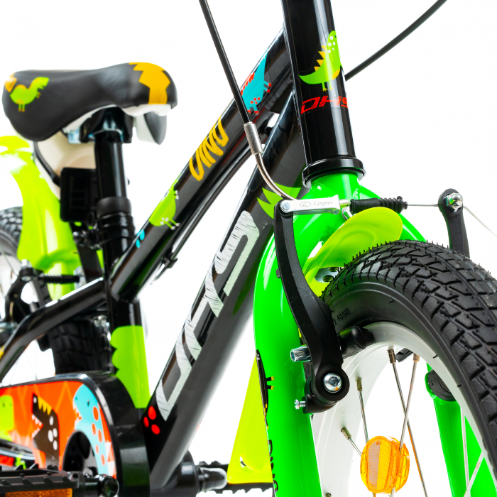 Kinderfahrrad DHS Dino - 18 Zoll, Schwarz [9]
