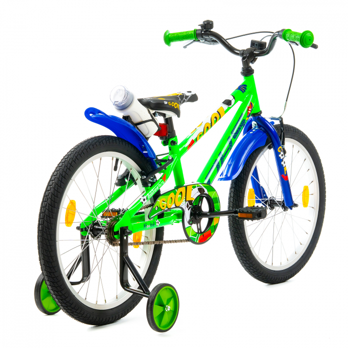 Kids Bike DHS Football - 20 Inch, Green [2]