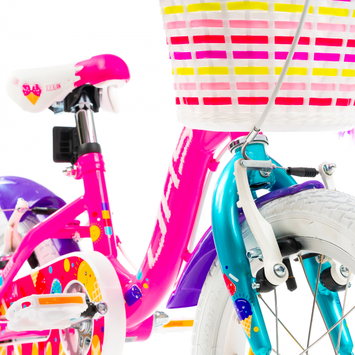Kinderfahrrad DHS Icecream - 16 Zoll, Rosa [8]