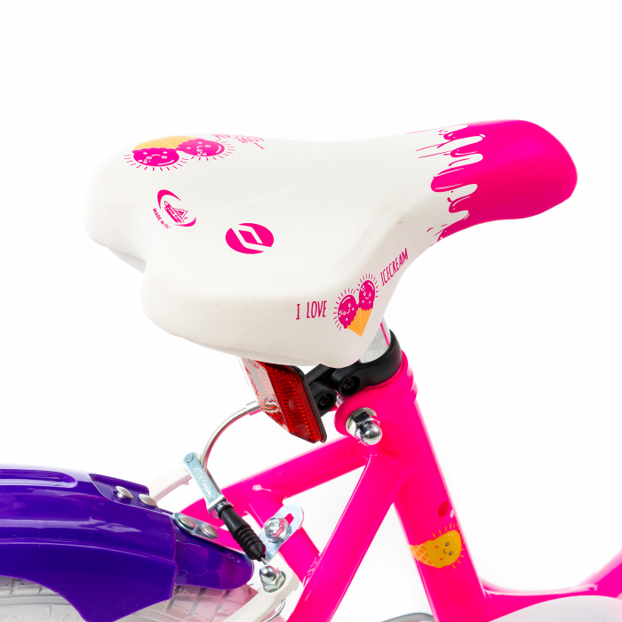 Kinderfahrrad DHS Icecream - 18 Zoll, Rosa [8]