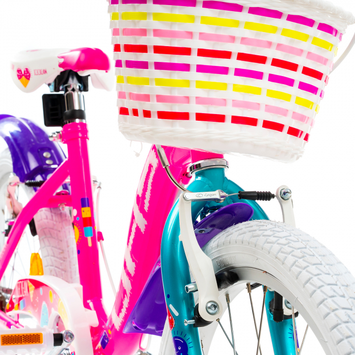 Kids Bike DHS Icecream - 20 Inch, Pink [10]