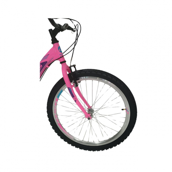 Kinderfahrrad DHS Modesty - 24 Zoll, Rosa [6]