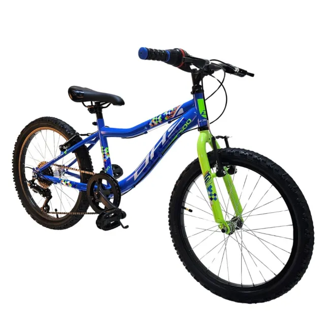 Bicicleta Copii DHS Plasma - 20 Inch, Albastru [2]