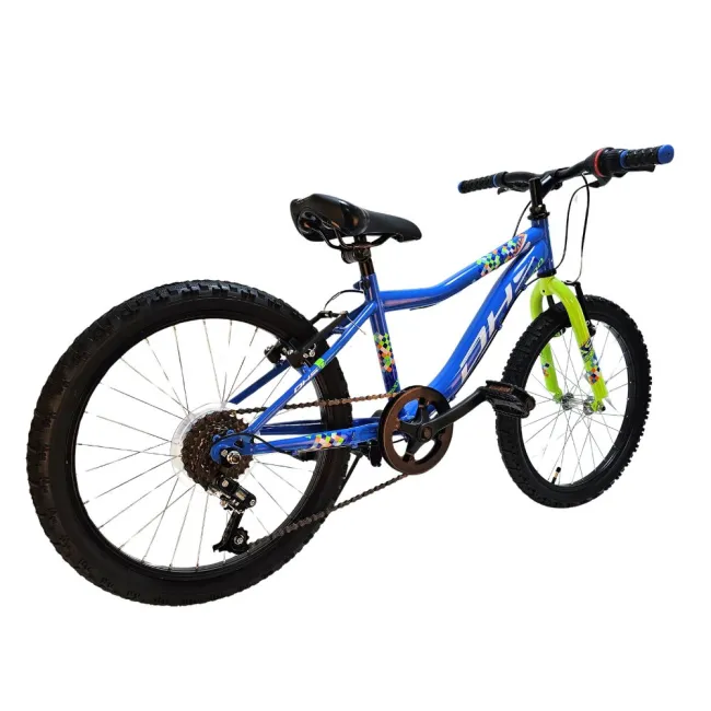 Bicicleta Copii DHS Plasma - 20 Inch, Albastru [3]