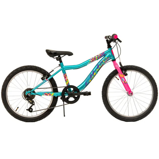 Bicicleta Copii DHS Plasma - 20 Inch, Turcoaz [1]