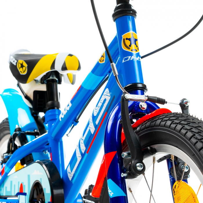 Kids Bike DHS Police - 16 Inch, Blue [9]