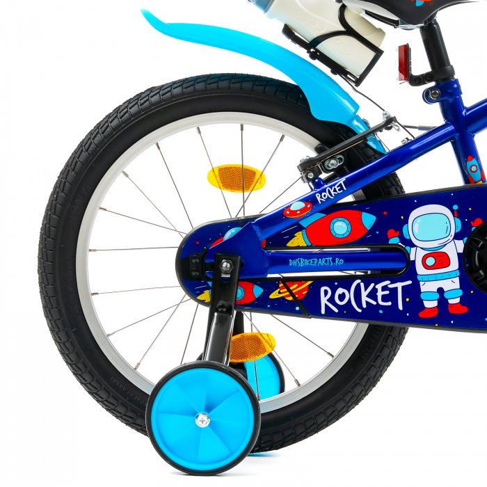 Bicicletta per bambini DHS Rocket - 18 Pollici, Blu [7]