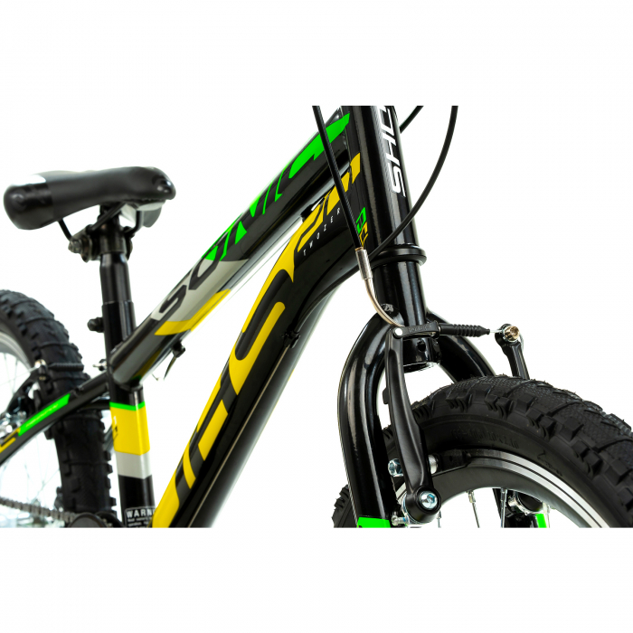 Kinderfahrrad DHS Sonic - 20 Zoll, Schwarz [6]