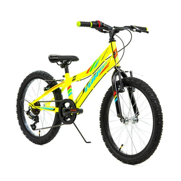 Bicicleta Copii DHS Turbo - 20 Inch, Verde [2]