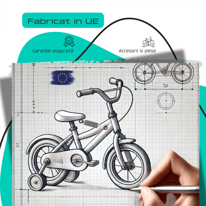 Kids Bike DHS Unicorn - 20 Inch, Blue [11]