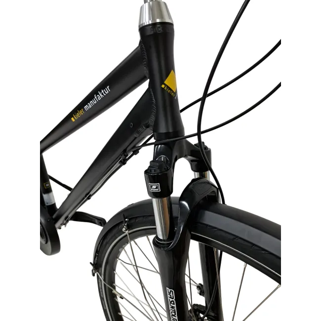 Bicicletta da Città Kieler Lady – 28 Pollici, M, Nero [6]