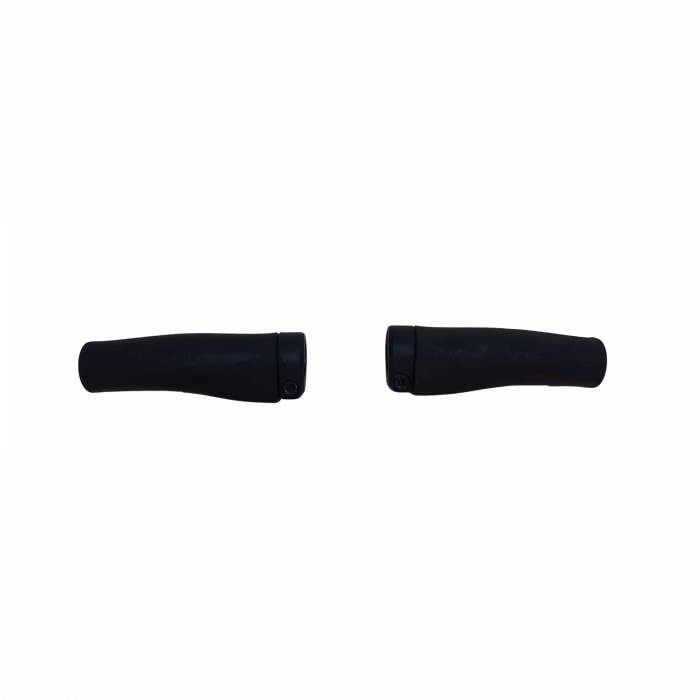 Manopole manubrio 123 mm Sinistra/Destra, Fissaggio a Collare, Nero [1]