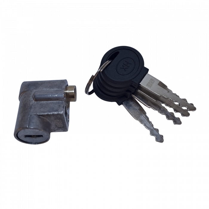Mechanical Lock WALLE-S & SF-03 with 2 Keys, Black (CF007243) [1]