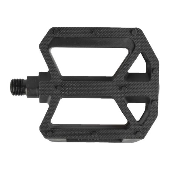 BMX pedals FP-850 with bearings, 107×103 mm, 1/2" thread, with reflectors >FEIMIN< [1]