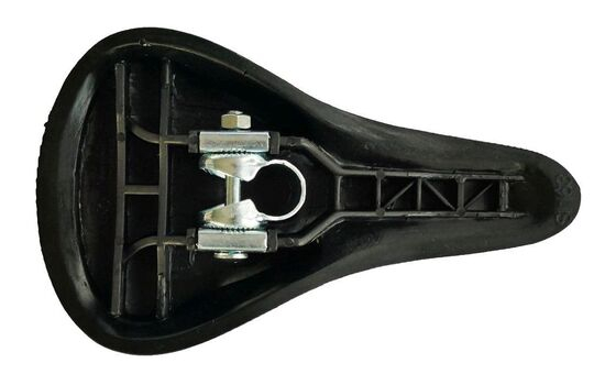 Sattel SI 163, Größe 235x140 mm, mit Klemme, schwarz – ABI. [3]