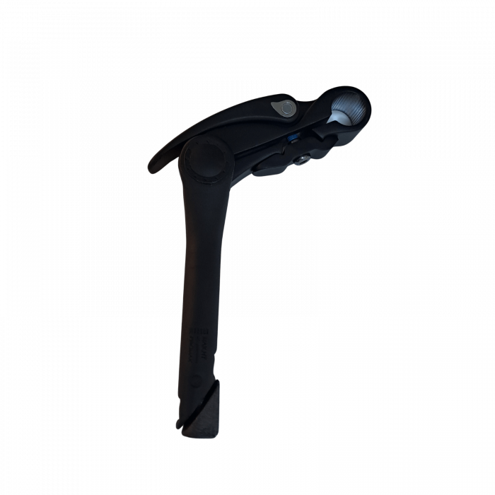 Pipa ghidon 1 1/8 , extensie 110mm, aluminiu, negru [1]