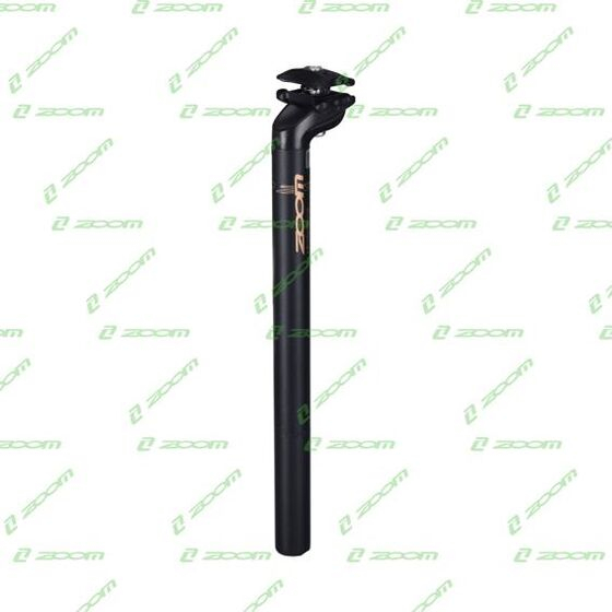 Seat post alloy SP-216/EN-M 31.6×300 mm, 22 mm offset, alloy, black with Devron grey logo [1]