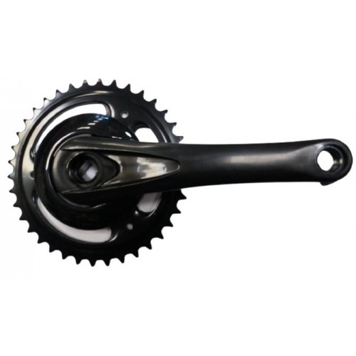 Sprocket: black / crank: black, code RCF5838F16/BK / 96 mm black disc, without Lasco logo [1]