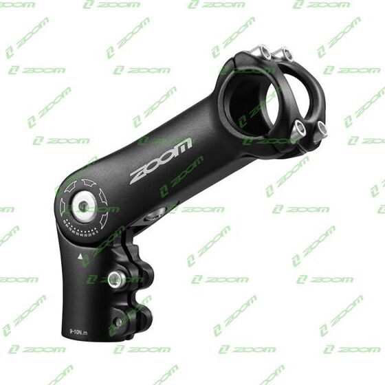 Stem TDS-C269-8 ISO-P, Extension: 90mm, Height: 41mm, Clamp: 25.4mm, Adjustable 0–90°, Alloy, Black (SSBED) – HL Corp [1]