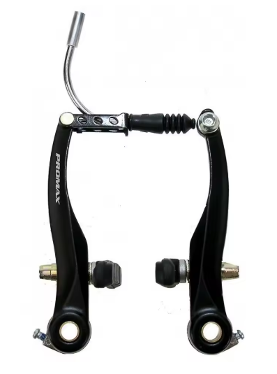 Freno V-brake in lega da 108 mm, con molla lunga, logo Promax, con viti Dacro-Mate, rondella grande interna, rondella sottile esterna – LEE CHI (TX117+EN-255) [1]
