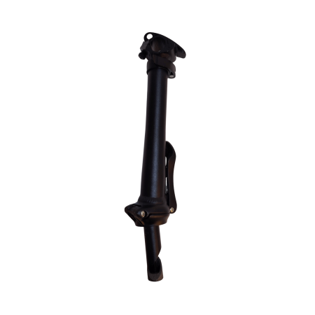 Steam - Folding Handlebar Stem Golden Wheel MD-DS02, 1 1/8 inch, ??? mm, Aluminum, Sandblasted Black, Right Folding