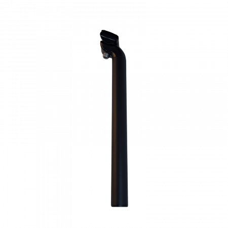 Bicycle Parts - 27,2/300MM SAND BLAST BLACK 6061 ALLOY 241,4G W/O LOGO
