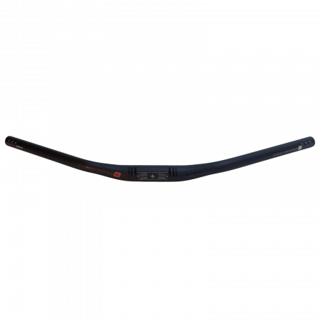 Fahrradteile - Lenker GW600 – 31,8 mm, 30° Krümmung, AL7050-T6, 1.5-2.1-1.5 mm, sandgestrahlt schwarz