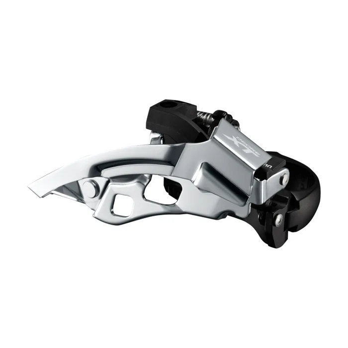 Schimbător față - Schimbator fata SHIM.XT-trek 63-66 grade, 31,8mm, argintiu