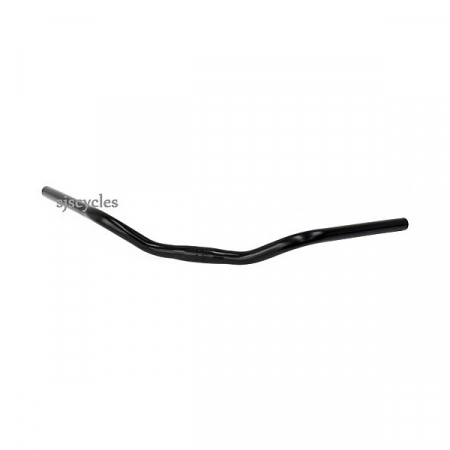 Handlebars - Handlebar 635 mm, rise 38*/41 mm, Ø31.8 mm, alloy, sandblasted black, with Ergotec logo
