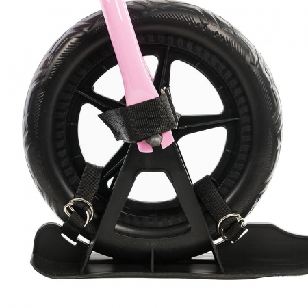 Bicicleta fara pedale DHS RIDE-ON Roz, kit ski inclus [4]