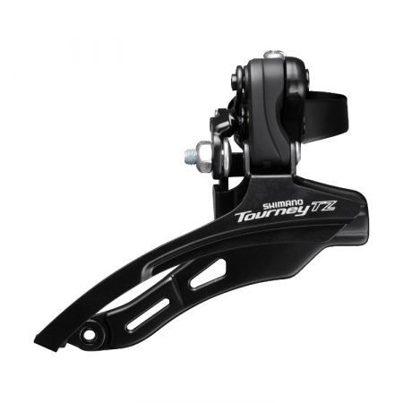 Fahrradteile - Schwarz, Klemme 31,8 mm, für 42 Z., Zugführung unten, Down Swing, AFDTZ500DSDM6