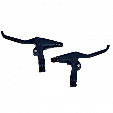 Brake levers - Brake Levers Alloy/Alloy, Matte Black – Pair (Left + Right)