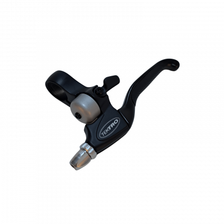 Bicycle Parts - TEKTRO CL535F-RT – Left Brake Lever for V-brake, with Integrated Bell, Cast Aluminum Bracket