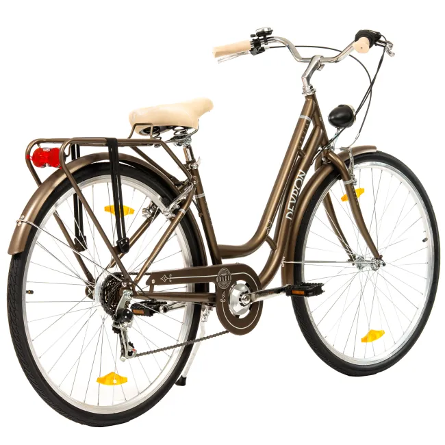 Stadtfahrrad Devron Grazia - 28 Zoll, M, Braun [2]